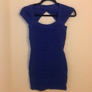 Bandage Dress Blue